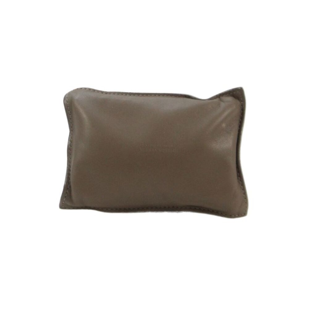 Bottega Veneta Unisex Adults Leather Intrecciato Paperweight Brown